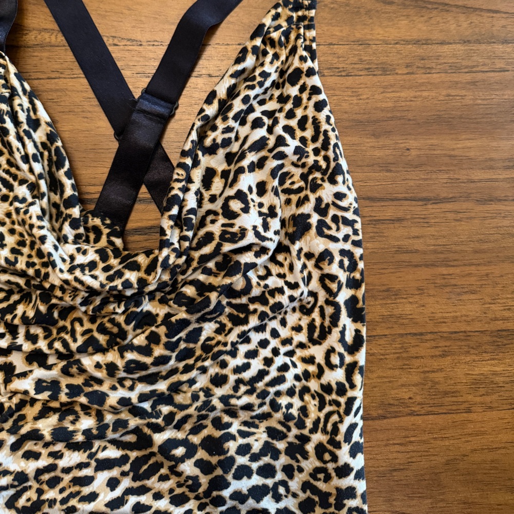 Bodysuit swoop neckline